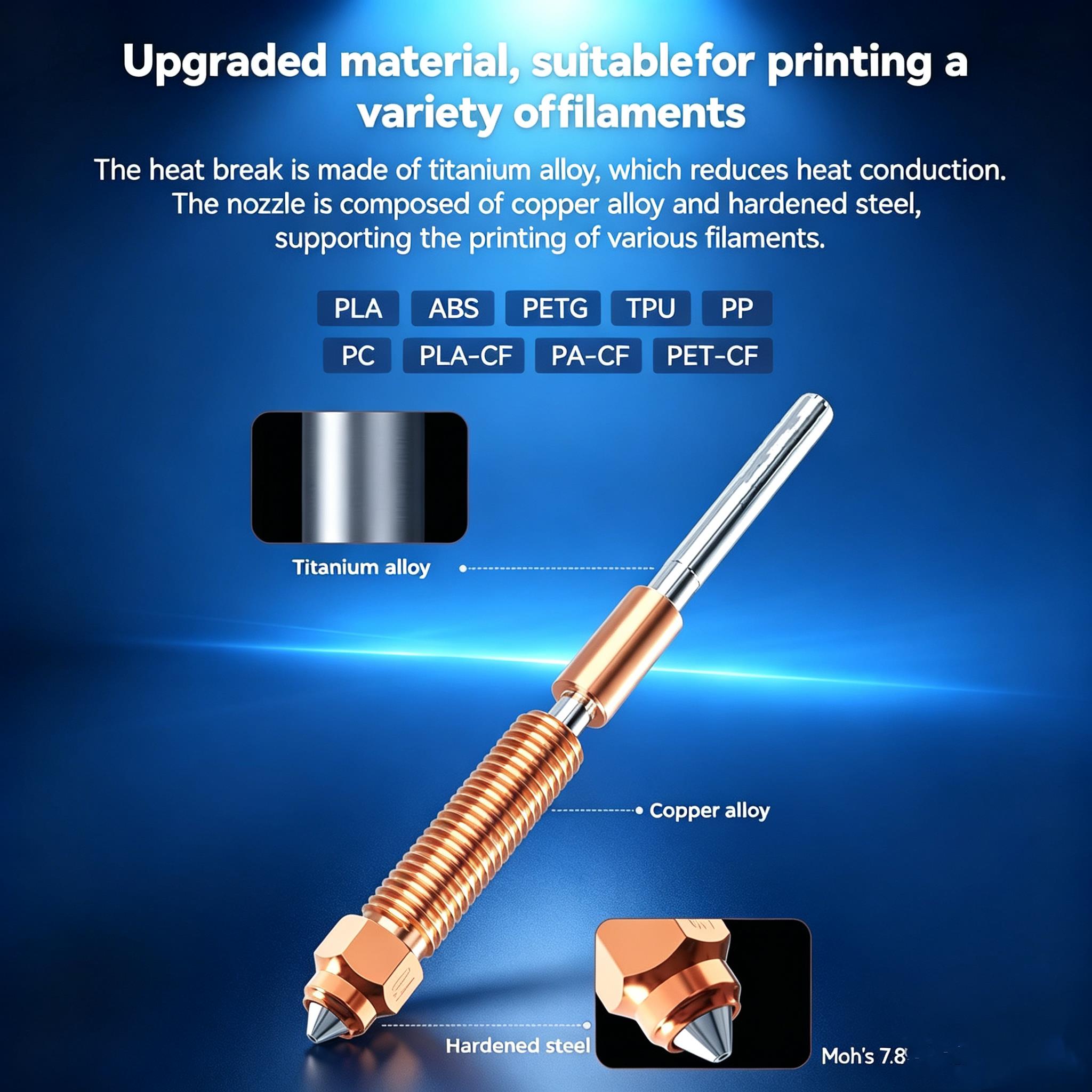 Kit de bloc chauffant en céram - High Flow Ceramic Hotend avis et prix